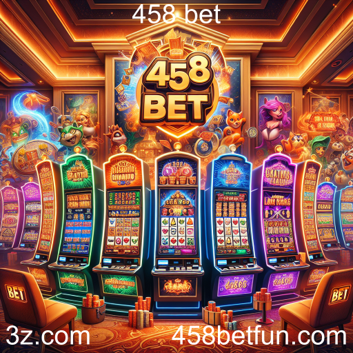 Descubra o Mundo dos Caça-Níqueis no 458 Bet